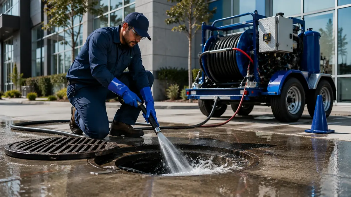 Commercial Hydro Jet Drain Cleaning in Menifee