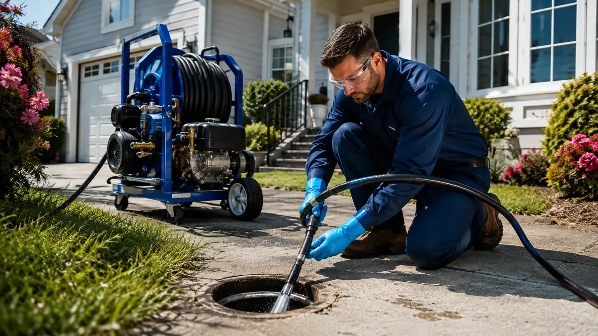 Residential Hydro Jet Drain Cleaning in Menifee