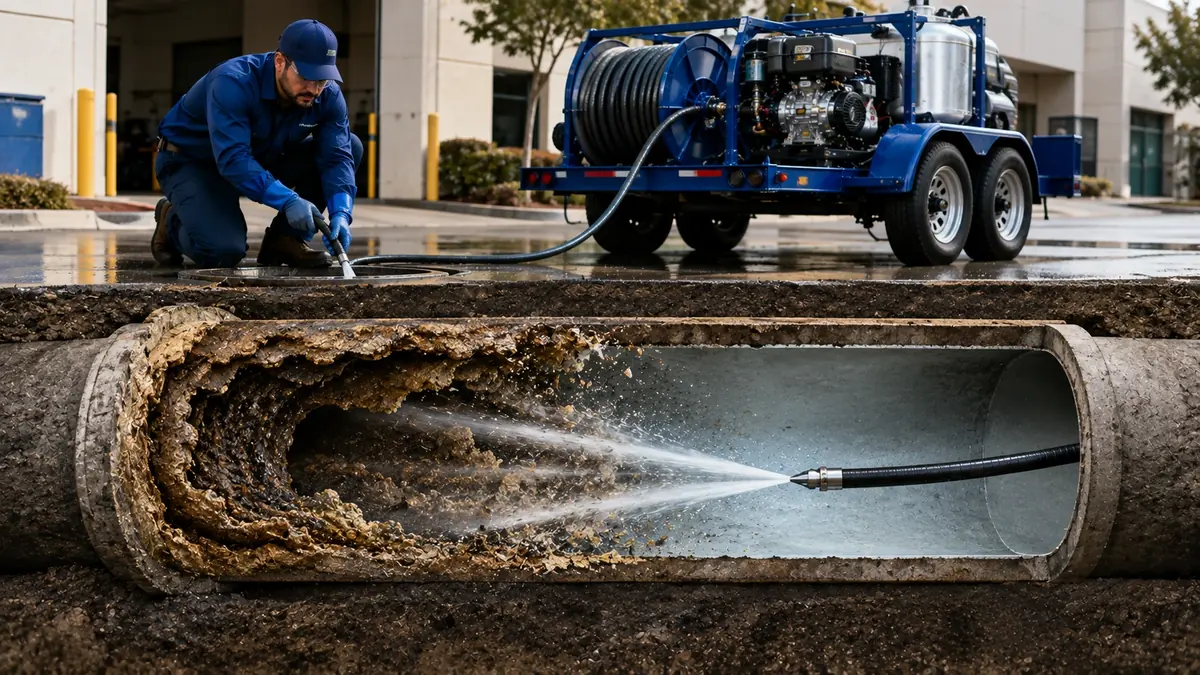 Sewer Pipe Descaling in Menifee
